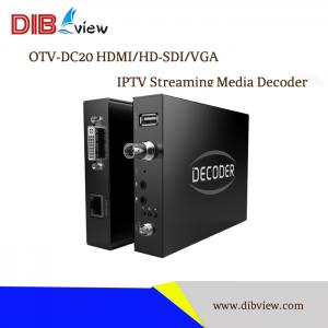 OTV-DC20 H.264 HDMI/HD-SDI/VGA IPTV Streaming Media Decoder