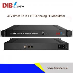 OTV-IPAM 32 in 1 IP To Analog RF Modulator (With OSD, Agile Modulator)