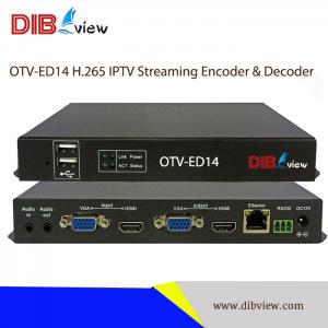 OTV-ED14 H.265/H.264 IPTV Media Streaming Encoder & Decoder